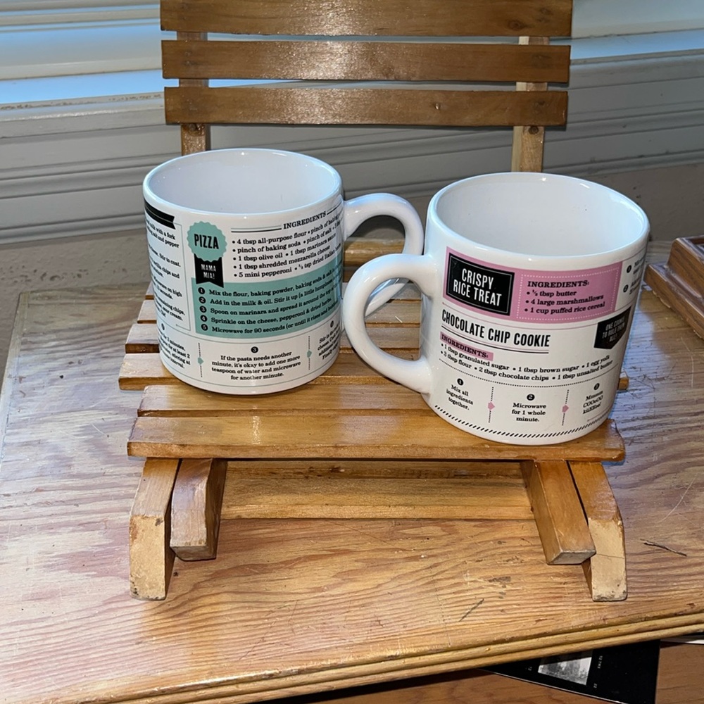 Pair Recipe Mugs - Sweet Tooth and Salty Snack